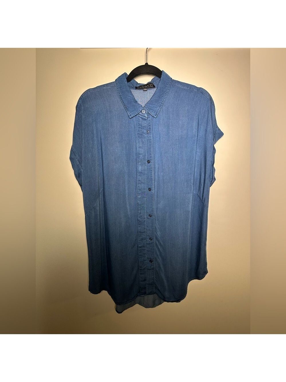 Eloquii Indigo Denim Shirt